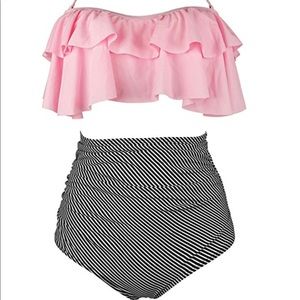 Women's Retro High Waist Bikini Swimsuit